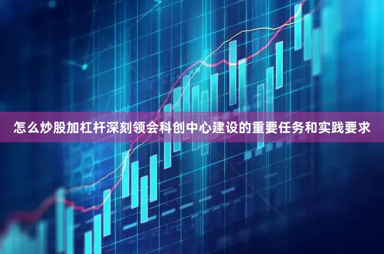 怎么炒股加杠杆深刻领会科创中心建设的重要任务和实践要求