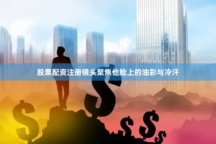 股票配资注册镜头聚焦他脸上的油彩与冷汗